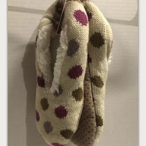 Sonoma Slipper Socks, size S/M